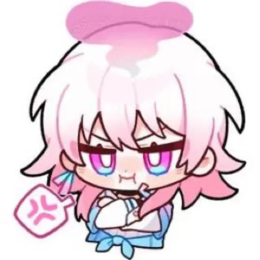 Эмодзи March 7th - Honkai: Star Rail