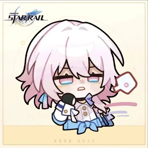 Эмодзи March 7th - Honkai: Star Rail