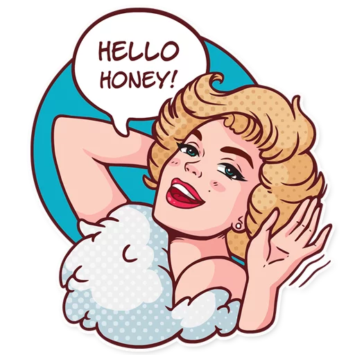 Эмодзи Marilyn