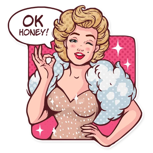 Эмодзи Marilyn