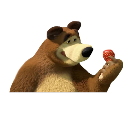 Эмодзи Маша и Медведь