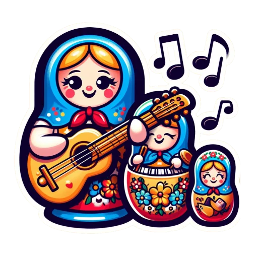 Эмодзи Матрешка