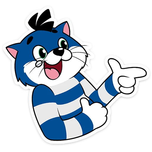 Эмодзи Новогодний Матроскин