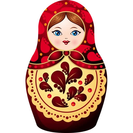 Эмодзи Matryoshka Dolls