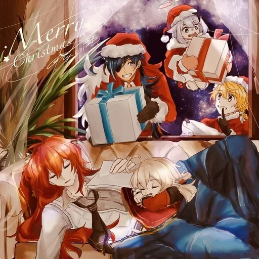 Эмодзи Поздравления от милашек