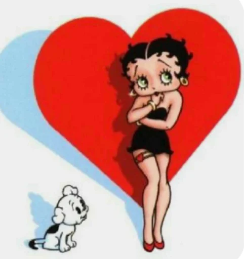 Эмодзи Modern Betty Boop