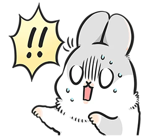 Эмодзи Machiko rabbit 4 (orig)