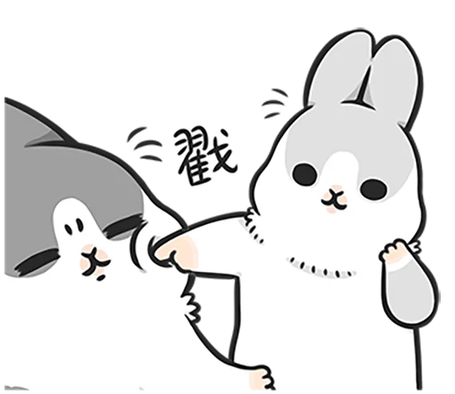 Эмодзи Machiko rabbit 4 (orig)