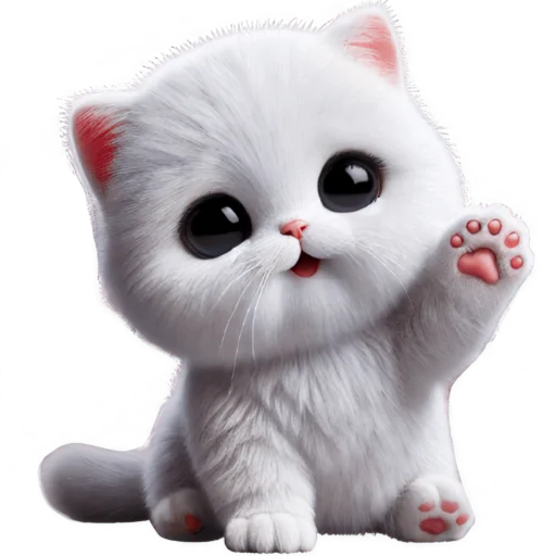 Эмодзи Милый котик