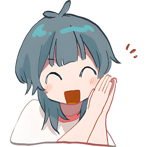 Эмодзи Медуза тян