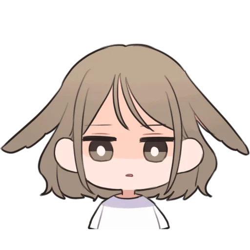 Эмодзи Кроткая тян