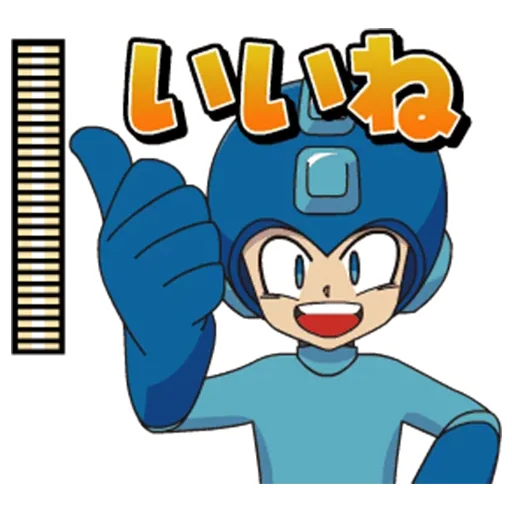 Эмодзи Mega Man
