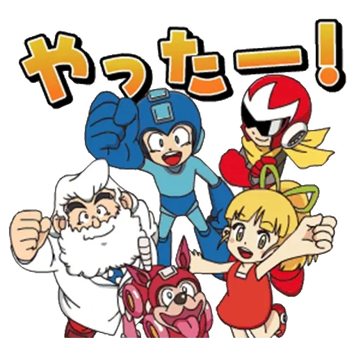 Эмодзи Mega Man