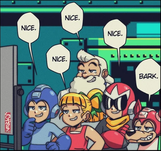 Эмодзи Mega Man X