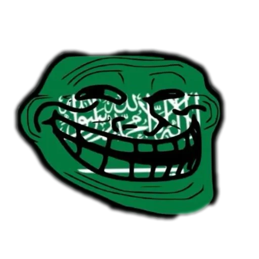 Эмодзи Mega trollface