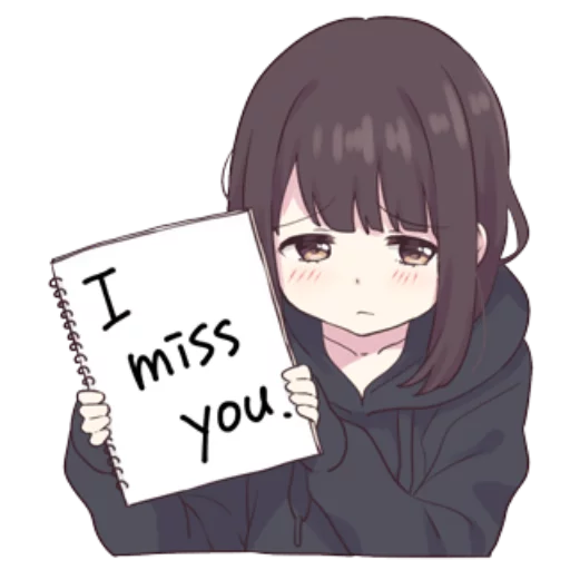 Эмодзи Menhera Chan
