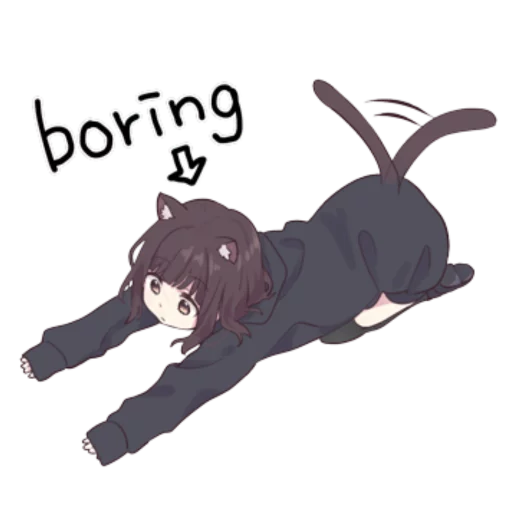 Эмодзи Menhera Chan