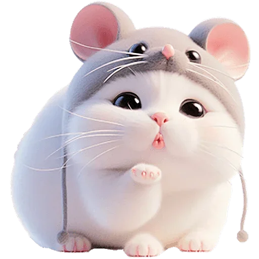 Эмодзи Мяу мышь