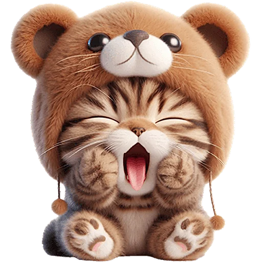 Эмодзи Пушистые мишки