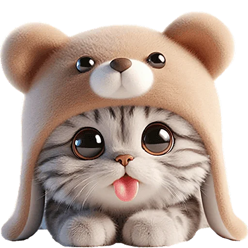 Эмодзи Пушистые мишки