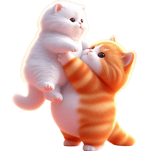 Эмодзи Мяу пара