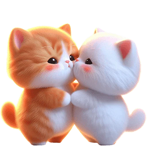 Эмодзи Мяу пара