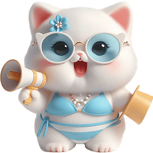 Эмодзи Летние мяу