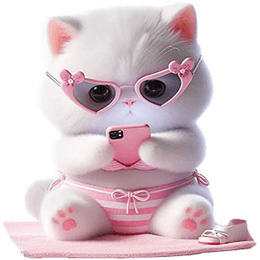 Эмодзи Летние мяу