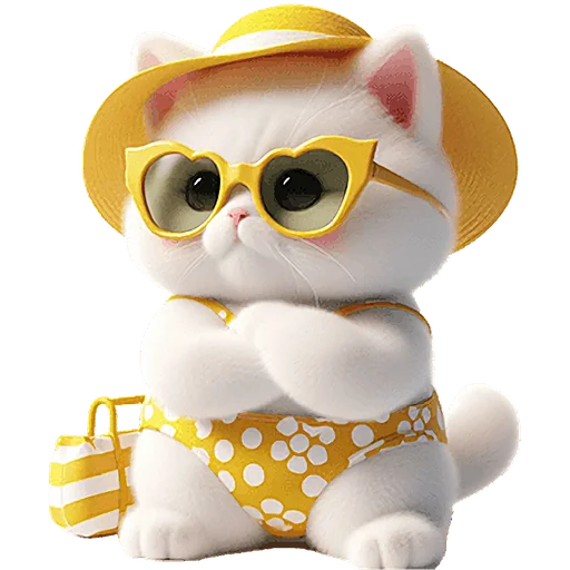 Эмодзи Летние мяу