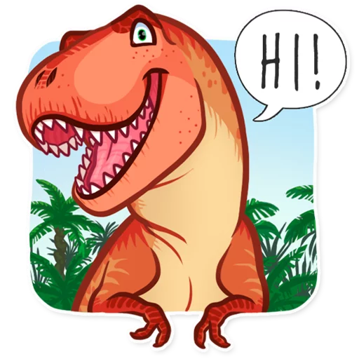 Эмодзи Dinosaurs