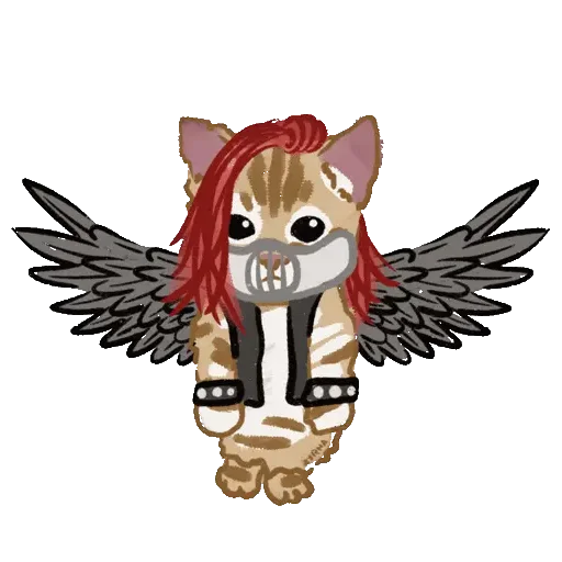 Эмодзи Metal cat