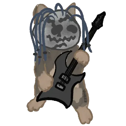 Эмодзи Metal cat
