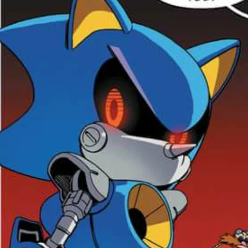 Эмодзи Metal Sonic