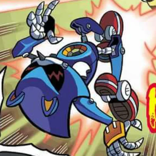 Эмодзи Metal Sonic