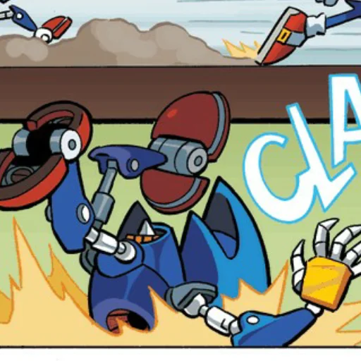 Эмодзи Metal Sonic