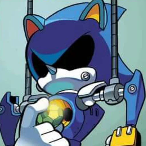 Эмодзи Metal Sonic