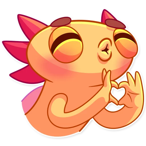Эмодзи Mexican Axolotl