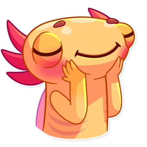 Эмодзи Mexican Axolotl