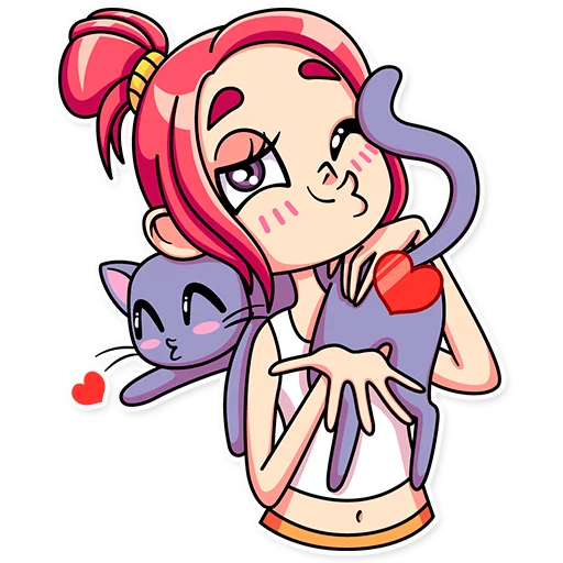 Эмодзи Mia Catlady