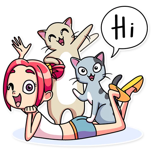 Эмодзи Mia Catlady