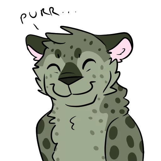 Эмодзи Midori Leopard