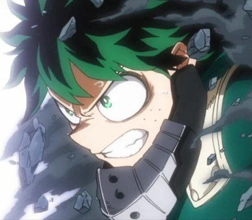 Эмодзи МИДОРИЯ ИЗУКУ