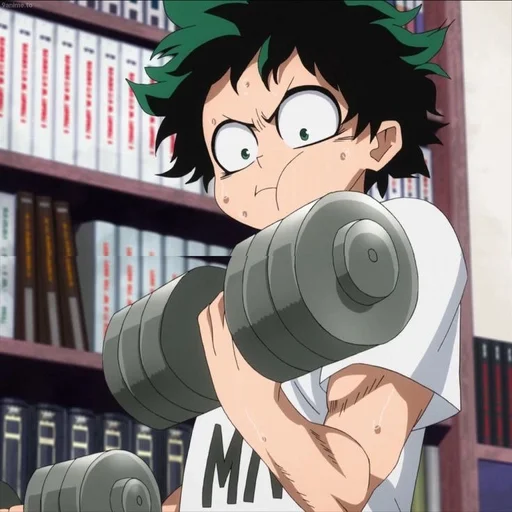 Эмодзи МИДОРИЯ ИЗУКУ