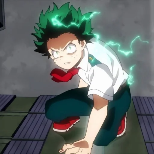 Эмодзи МИДОРИЯ ИЗУКУ