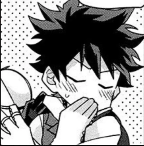 Эмодзи Изуку Мидория