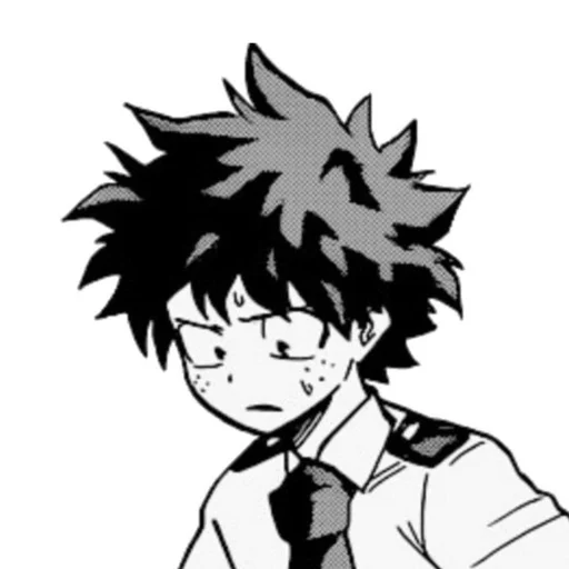 Эмодзи Изуку Мидория