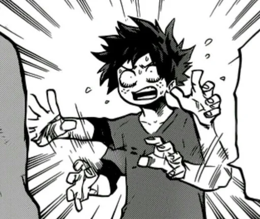 Эмодзи Изуку Мидория