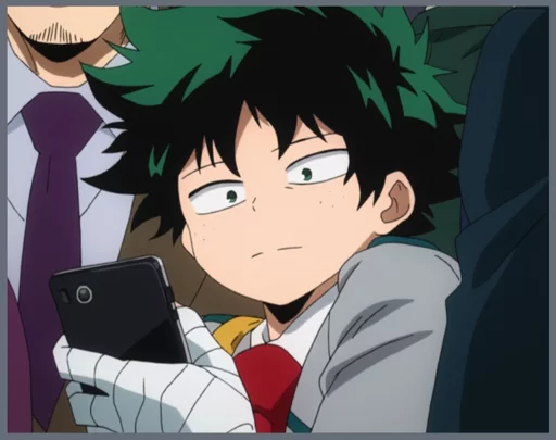 Эмодзи Midoriya Izuku