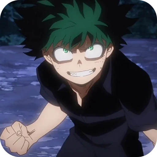 Эмодзи Izuku Midoriya