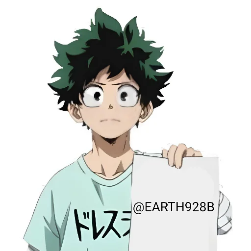 Эмодзи Izuku Midoriya